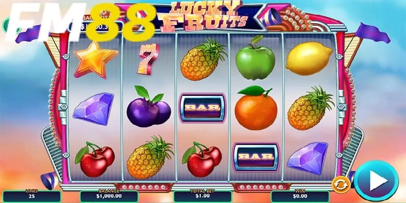 Lucky Fruits là tựa game slots đáng trải nghiệm Lucky Fruits là tựa game slots đáng trải nghiệm